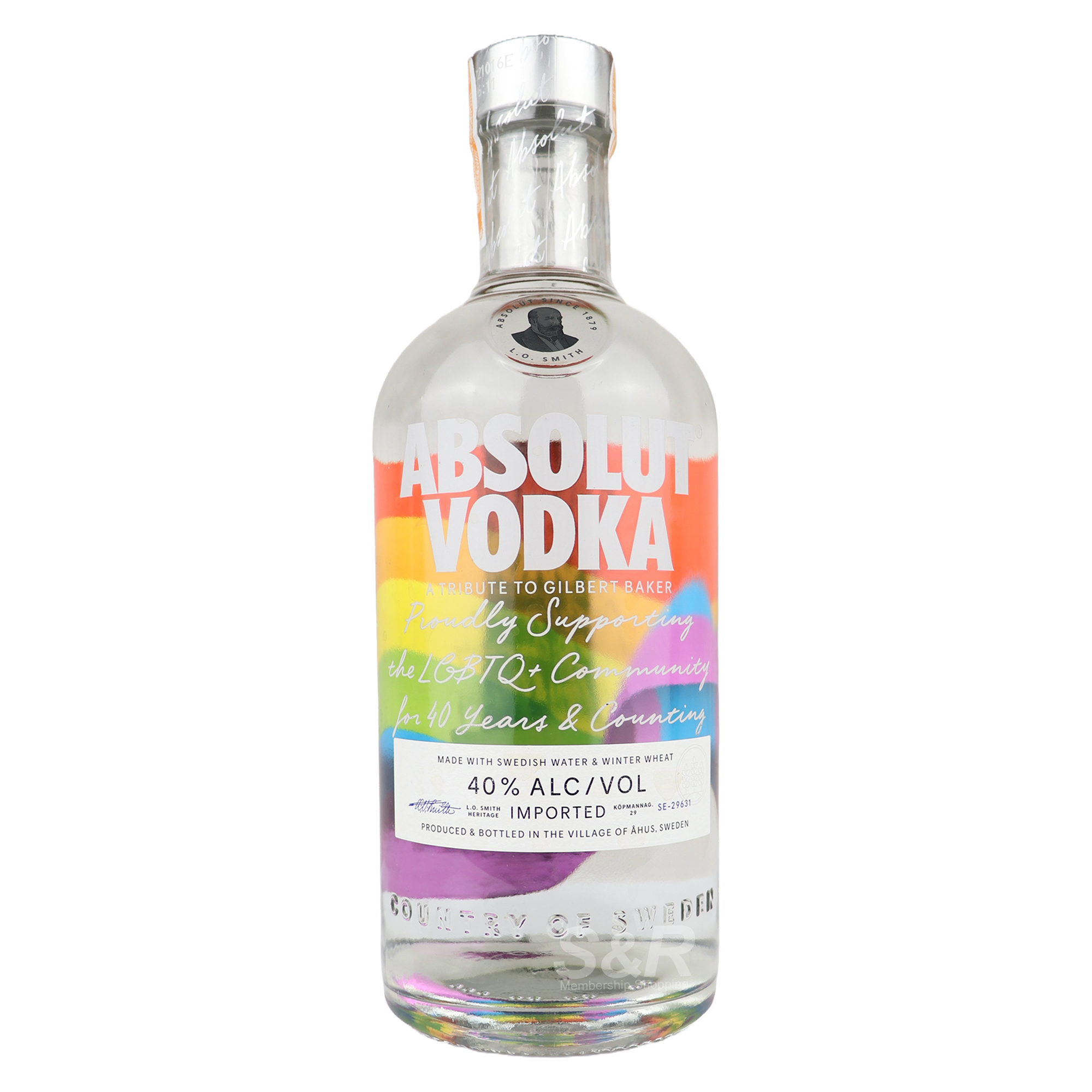 Absolut Vodka Rainbow 700mL Absolut Vodka Rainbow 700mL